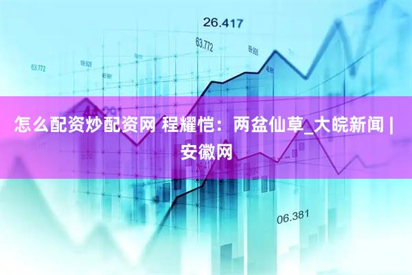 怎么配资炒配资网 程耀恺：两盆仙草_大皖新闻 | 安徽网